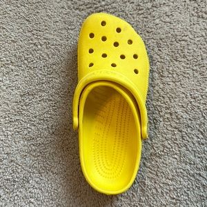 Bright Yellow Crocs